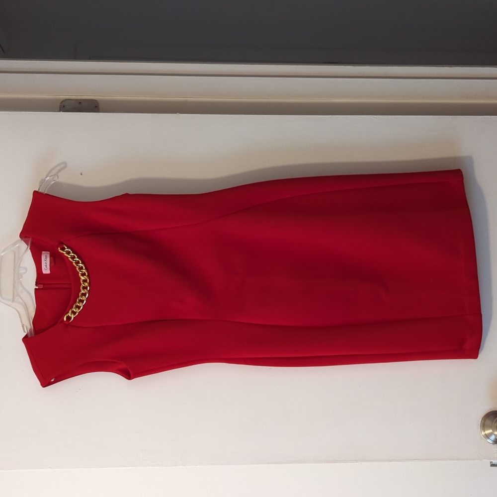 Sexy red dress